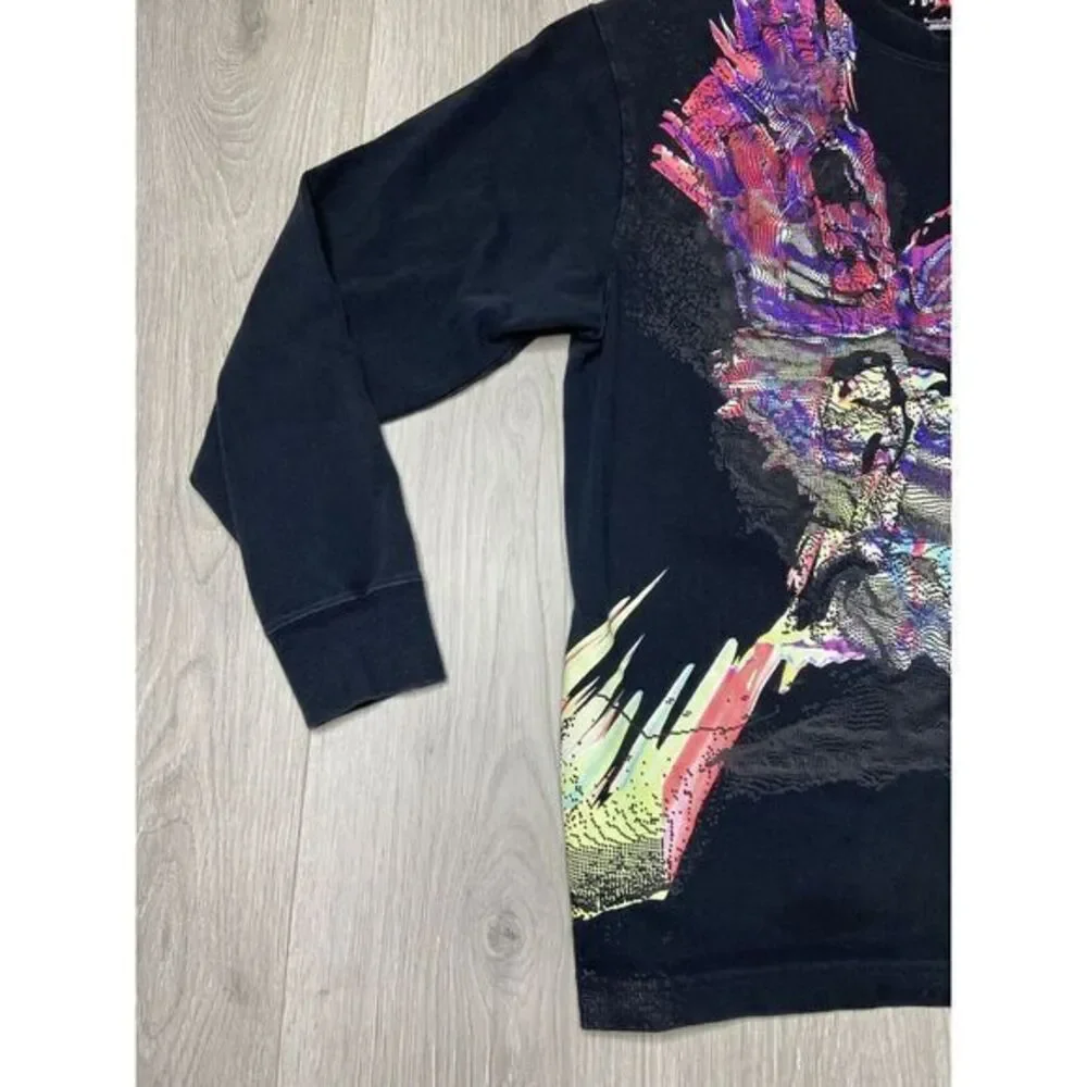 Nike Air Jordan‎ T-Shirt Mens Med Black 23 Engineered '85 Basketball Long Sleeve